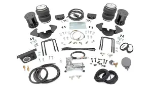 Rough Country - 10011C | Rough Country Rear Air Spring Kit For Chevrolet Silverado / GMC Sierra 1500 2/4WD | 2019-2024 | Rear Range Stock, With Onboard Air Compressor - Image 1