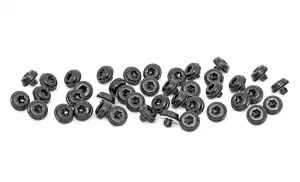 Rough Country - 10015 | Black Rivet Kit for Rough Country Fender Flares - Image 2
