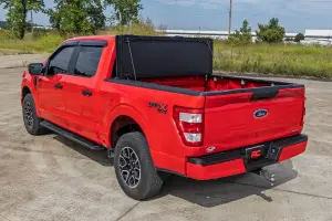 Rough Country - 49220550 | Rough Country Hard Tri-Fold Flip Up Tonneau Bed Cover For Ford F-150 | 2015-2020 | 5'7" Bed - Image 13