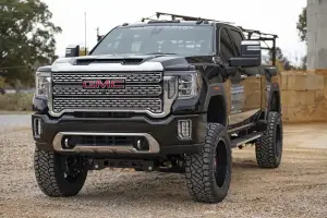 Rough Country - 10140 | Rough Country 7 Inch Lift Kit M1 Monotube Shocks (2020-2024 Silverado, Sierra 2500 HD 4WD) - Image 8
