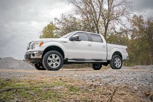 Rough Country - 52257 | Rough Country 2 Inch Lift Kit With Lifted Struts For Ford F-150 4WD | 2009-2013 | Vertex Coilovers, V2 Monotube Shocks - Image 4