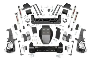 Rough Country - 10170 | Rough Country 7 Inch Lift Kit For Chevrolet Silverado / GMC Sierra 2500 HD | 2020-2024 | V2 Monotube Shocks - Image 1