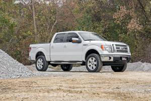 Rough Country - 52250 | Rough Country 2 Inch Lift Kit With Lifted Struts For Ford F-150 4WD | 2009-2013 | Vertex Coilovers, Vertex Reservoir Shocks - Image 2