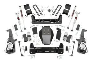 Rough Country - 10240 | Rough Country 5 Inch Lift Kit For Chevrolet Silverado / GMC Sierra 2500 HD | 2020-2024 | M1 Monotube - Image 2