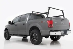 10406 | Rough Country Full Height Aluminum Bed Rack (2015-2024 F150 Pickup 2WD/4WD)
