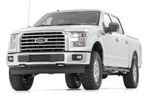 Rough Country - 54557 | Rough Country 3 Inch Lift Kit For Ford F-150 4WD (2014-2020) | Aluminum Finish, Vertex Coilovers, Rear V2 Monotube Shocks - Image 2