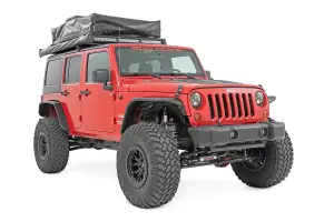 Rough Country - 1047 | Jeep Front Bumper Caps (07-18 Wrangler JK) - Image 2