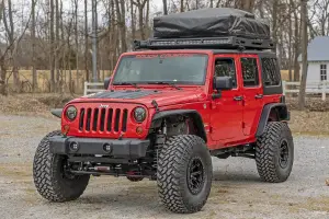 Rough Country - 1047 | Jeep Front Bumper Caps (07-18 Wrangler JK) - Image 5