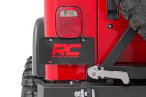 Rough Country - 10510 | Jeep License Plate Adapter (97-06 Wrangler TJ) - Image 2