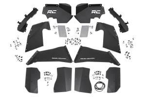 10511V | Jeep Front & Rear Inner Fenders Set | Vertex Shocks (07-18 Wrangler JK)