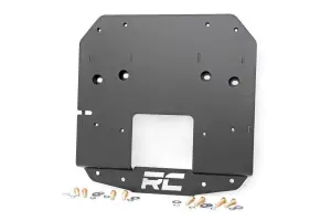 Rough Country - 10526 | Rough Country Tire Carrier Relocation Plate For Jeep Wrangler JL (2018-2023) / Wrangler 4xe (2021-2023) | With Rear Proximity Sensors - Image 2