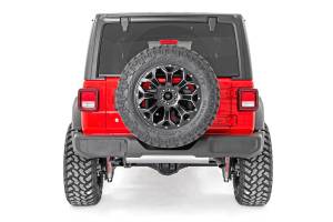 Rough Country - 10526 | Rough Country Tire Carrier Relocation Plate For Jeep Wrangler JL (2018-2023) / Wrangler 4xe (2021-2023) | With Rear Proximity Sensors - Image 6