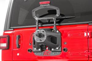Rough Country - 10529 | Rough Country Tire Carrier Relocation Plate For Jeep Wrangler JL (2018-2023) / Wrangler 4xe (2021-2023) | WITHOUT Rear Proximity Sensors - Image 4