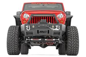 Rough Country - 10531 | Rough Country Jeep Tubular Front Fender Flares (2007-2018 Wrangler JK) - Image 2