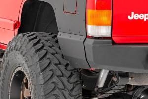 Rough Country - 10572 | Jeep Rear Lower Quarter Panel Armor for Trimmed Fender Flares (97-01 Cherokee XJ) - Image 2
