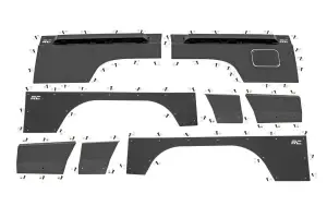 10581 | Rough Country Full Body Armour Front & Rear (1997-2001 Cherokee XJ 2WD/4WD)