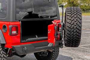 Rough Country - 10598 | Rough Country Rear Bumper With Tire Carrier For Jeep Wrangler 4xe (2021-2023) / Wrangler JL 4WD (2018-2023) - Image 6