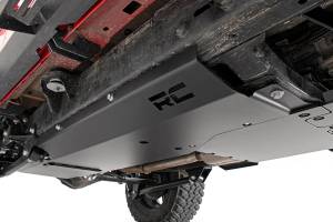 Rough Country - 10608 | Jeep Engine + Transfer Case Skid Plate System (18-19 JL Unlimited | 3.6L) - Image 5