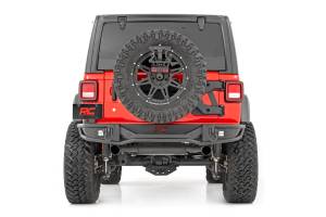 Rough Country - 10648 | Rough Country Rear Tubular Bumper With LED Light Kit For Jeep Wrangler 4xe, JL & JL Unlimited 4WD | 2018-2023 - Image 3