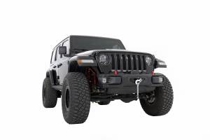 Rough Country - 10652 | Rough Country Winch Mounting Plate To Modular Steel Factory Bumper For Jeep Wrangler JL | 2018-2023 - Image 5