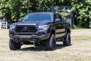 Rough Country - 10712 | Rough Country Front Hybrid Bumper For Toyota Tacoma 2/4WD | 2016-2023 | Winch Mount Only, No Lights - Image 5