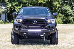 Rough Country - 10712 | Rough Country Front Hybrid Bumper For Toyota Tacoma 2/4WD | 2016-2023 | Winch Mount Only, No Lights - Image 6