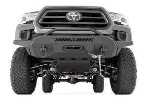 Rough Country - 10713 | Rough Country Front Bumper High Clearance For Toyota Tacoma 2/4WD | 2016-2023 | No Light, Winch Mount ONLY - Image 3