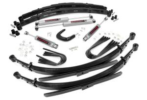 Rough Country - 256.20 | 4 Inch GM Suspension Lift Kit w/ Premium N3 Shocks (56 Inch Rear Springs) - Image 1