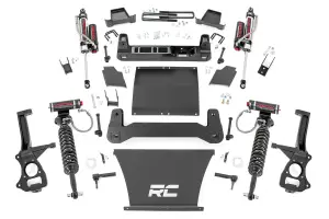 27550 | Rough Country 4 Inch Lift Kit Vertex Coilovers / Vertex Rear Shocks (2019-2025 Silverado, Sierra 1500 AT4 / Trail Boss 4WD | 4.3L, 5.3L, 6.2L Gas Engine)