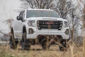 Rough Country - 27550 | Rough Country 4 Inch Lift Kit Chevrolet Silverado / GMC Sierra 1500 | 2019-2024 | Gas Trailboss/AT4, Front Vertex Adjustable Coilovers, Rear Vertex Adjustable Shocks - Image 4