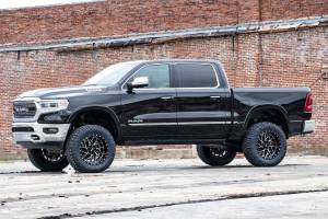 Rough Country - 33830A | Rough Country 5 Inch Lift Kit For Ram 1500 4WD | 2019-2023 | Without 22" Factory Wheels, Front Strut Spacers, Rear N3 Shocks - Image 4