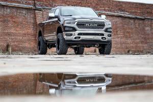 Rough Country - 33830A | Rough Country 5 Inch Lift Kit For Ram 1500 4WD | 2019-2023 | Without 22" Factory Wheels, Front Strut Spacers, Rear N3 Shocks - Image 6