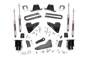 Rough Country - 35620 | 5 Inch Dodge Suspension Lift Kit w/ Coil Spacers, Premium N3 Shocks (Radius Drops) - Image 1