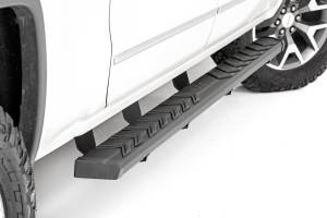 Rough Country - 41001 | Rough Country BA2 Running Board Side Step Bars (2007-2018 Silverado, Sierra 1500 2WD/4WD | 2007-2019 Silverado, Sierra 2500 HD, 3500 HD 2WD/4WD | Crew Cab) - Image 2