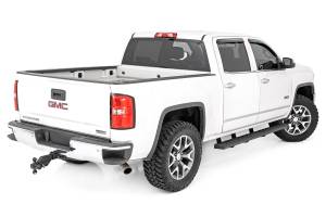 Rough Country - 41001 | Rough Country BA2 Running Board Side Step Bars (2007-2018 Silverado, Sierra 1500 2WD/4WD | 2007-2019 Silverado, Sierra 2500 HD, 3500 HD 2WD/4WD | Crew Cab) - Image 4