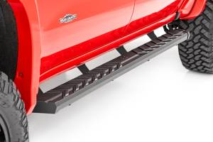 Rough Country - 41002 | Rough Country BA2 Running Board Side Step Bars (2019-2025 Silverado, Sierra 1500 2WD/4WD | 2020-2025 Silverado, Sierra 2500 HD, 3500 HD | Crew Cab) - Image 2
