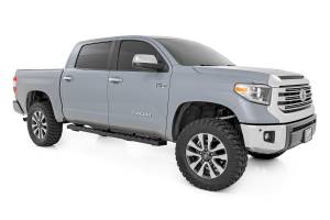 Rough Country - 41005 | Rough Country BA2 Running Board Side Step Bars (2007-2021 Tundra 2WD/4WD | Crew Cab) - Image 2