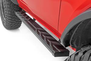 Rough Country - 41008 | Rough Country BA2 Running Board Side Step Bars (2021-2024 Bronco 4WD | 2 Door) - Image 5