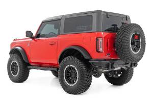 Rough Country - 41008 | Rough Country BA2 Running Board Side Step Bars (2021-2024 Bronco 4WD | 2 Door) - Image 2