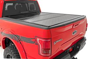 Rough Country - 47120650A | Rough Country Hard Tri-Fold Low Profile Bed Cover (2019-2025 Silverado, Sierra 1500 2WD/4WD 6'7" Bed | Standard Bed) - Image 3