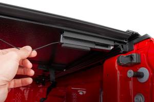 Rough Country - 47120650A | Rough Country Hard Tri-Fold Low Profile Bed Cover (2019-2025 Silverado, Sierra 1500 2WD/4WD 6'7" Bed | Standard Bed) - Image 5