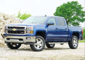 SuperLift - 3600 | Superlift 3.5 Inch Suspension Lift Kit with Shadow Shocks (2014-2018 Silverado, Sierra 1500 4WD | OE Aluminum or Stamped Steel Control Arms) - Image 2
