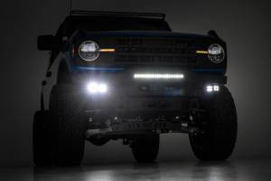 Rough Country - 51077 | Rough Country High Clearance Front Bumper Kit For Ford Bronco 4WD | 2021-2023 | Without LED Lights - Image 6