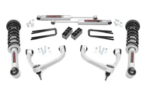 Rough Country - 54531 | 3in Ford Bolt-On Arm Lift Kit w/ Struts (14-20 F-150 4WD) - Image 1