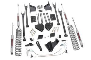 565.20 | 6 Inch Ford Suspension Lift Kit w/ Premium N3 Shocks (Diesel Engine, With Overloads)