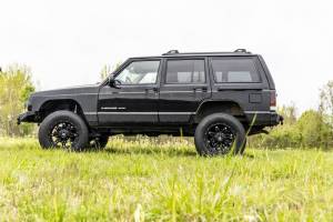 Rough Country - 63040 | Rough Country 3 Inch Lift Kit For Jeep Cherokee XJ | 1984-2001 | M1 Shocks, Rear Leaf Springs - Image 5