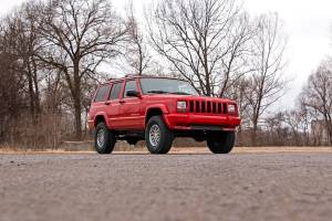 Rough Country - 630X70 | 3 Inch Jeep Series II Suspension Lift Kit w/ V2 Monotube Shocks - Image 5