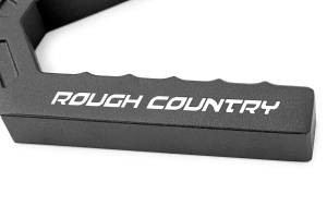 Rough Country - 6507 | Rough Country Grab Handles Aluminum For Jeep Wrangler JK (2007-2018) | Black, Front Position - Image 3