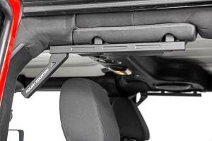 Rough Country - 6509 | Rough Country Grab Handles Aluminum For Jeep Wrangler JK (2007-2018) | Black, Front & Rear Position - Image 2