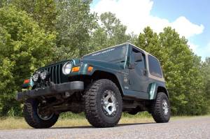 Rough Country - 65840 | Rough Country 2 Inch Lift Kit With Spacers For Jeep Wrangler TJ | 1997-2006 | M1 Shocks - Image 2